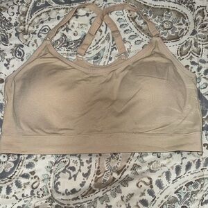 Zenana Women's Tan Seamless Bra